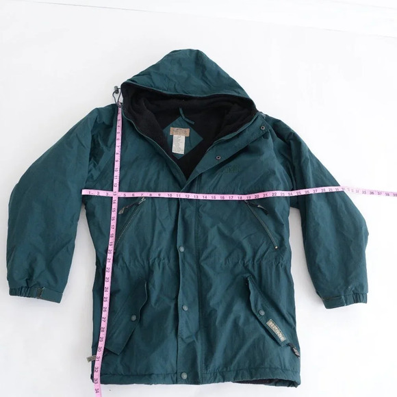 Men's Teal Hooded Jacket - Picture 2 of 16